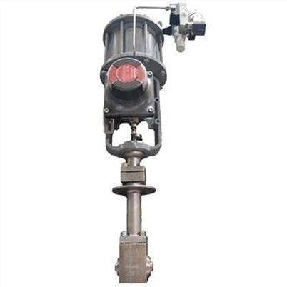 Pneumatic Bellow Foob Cryogenic Control Valve